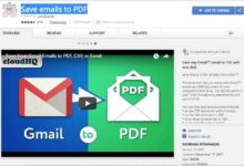 Save Emails to PDF 2024 Free Download Chrome Extension