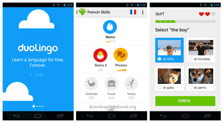 دوولينجو Duolingo الجديد 2024 لتعلم اللغات على النت مجانا