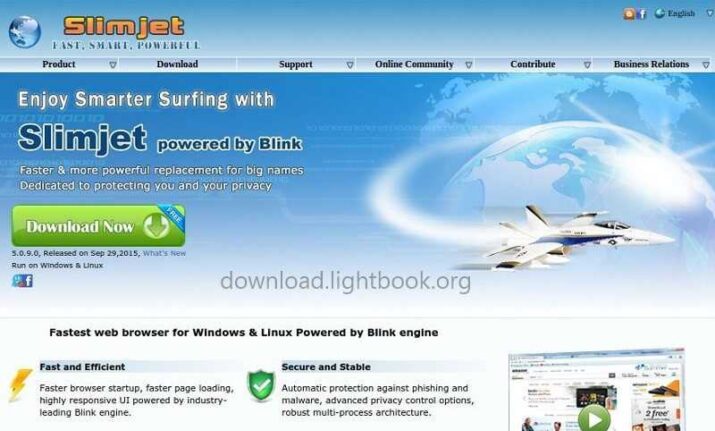 تحميل متصفح سليم جيت 2024 Slimjet Web Browser لجهازك مجانا