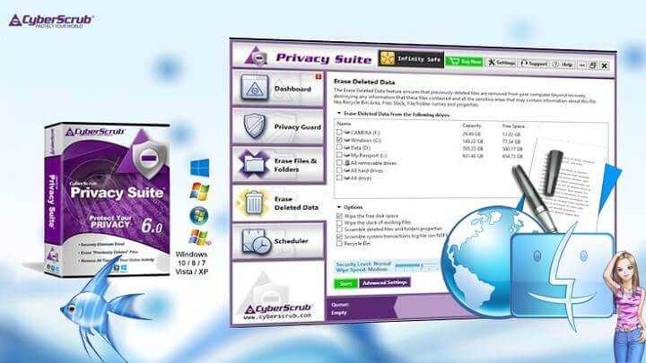 تحميل CyberScrub Privacy Suite لفتح المواقع المحجوبة مجانا
