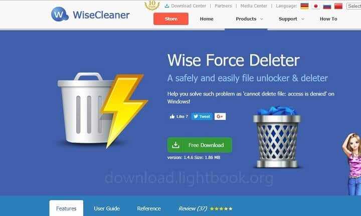 Wise Force Deleter Descargar Gratis 2023 para Windows