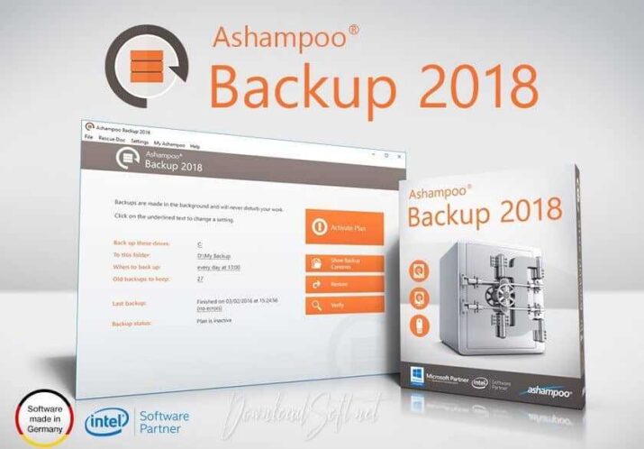 Ashampoo Backup Télécharger Gratuit pour Windows 32/64-bit