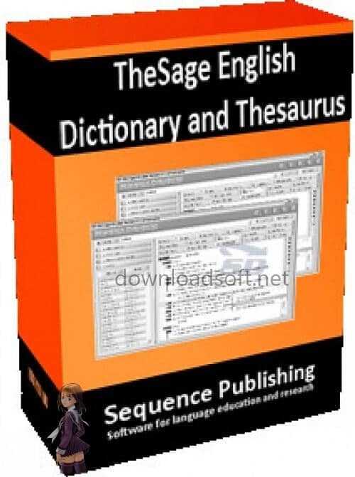  تحميل قاموس 2024 TheSage English Dictionary and Thesaurus
