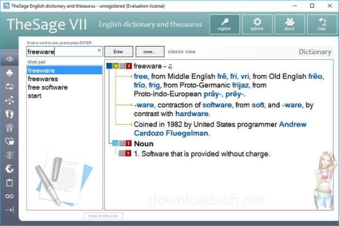 TheSage English Dictionary and Thesaurus 2023 Free Download 