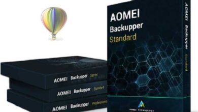 AOMEI Backupper Standard برنامج نسخ احتياطي مجانا