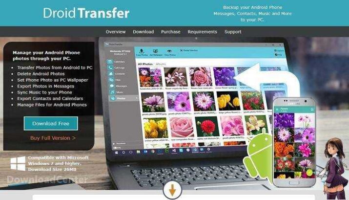 Droid Transfer Free Download 2023 for Windows PC and Mac