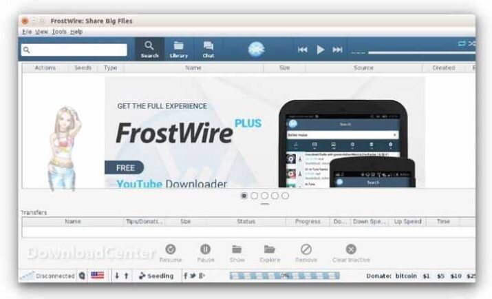 FrostWire Plus Free Download 2023 - Share Files Software