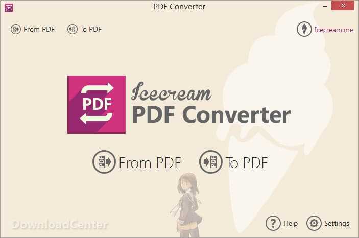 Download Icecream PDF Free Converter Files to PDF Quickly