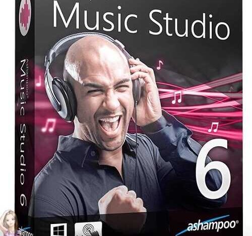 برنامج Ashampoo Music Studio 6 لتحرير ملفات الموسيقى مجانا