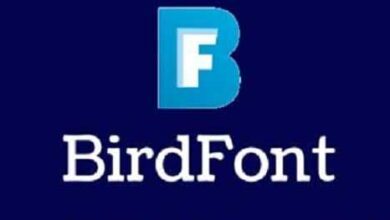 Birdfont محرر لإنشاء وتصميم خطوط مميزة للكمبيوتر مجانا