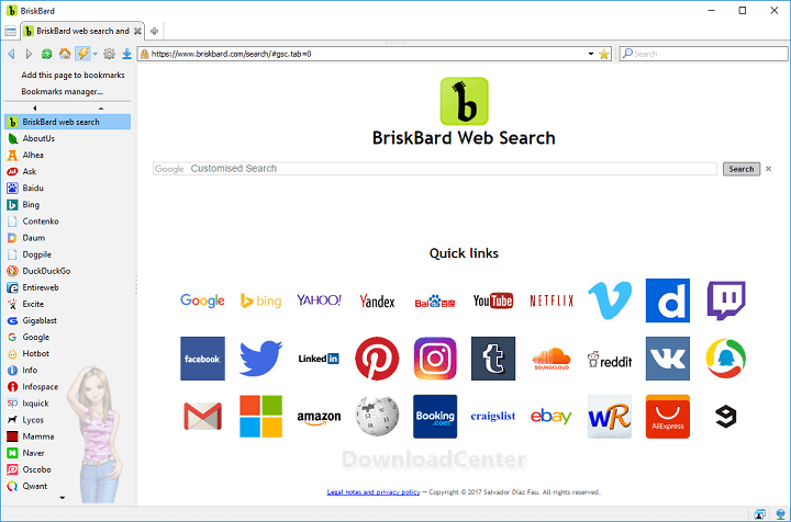 BriskBard All-In-One Browser Free Download 2023 for Windows
