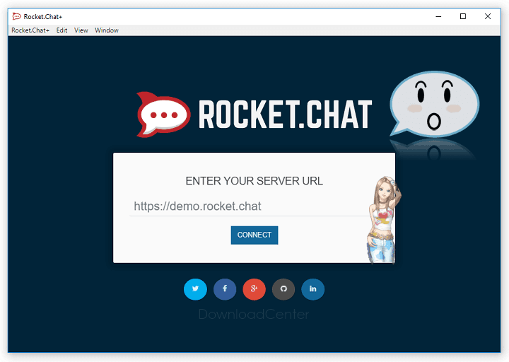 روكيت شات Rocket.Chat لمكالمات الفيديو والصوت مجانا