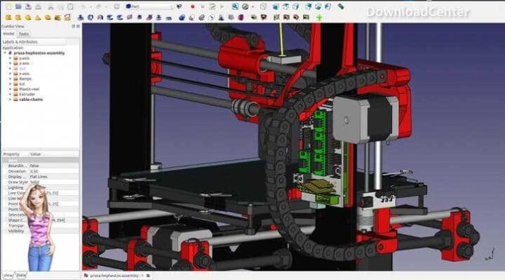 تحميل برنامج  FreeCAD لتصميم رسومات ثلاثية الابعاد 3D