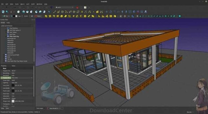 FreeCAD* 3D* Graphics* Designers* Free* Download 2023 for Windows