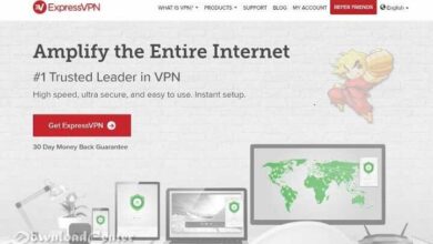 ExpressVPN برنامج لإخفاء هويتك وفتح المواقع للكمبيوتر مجانا