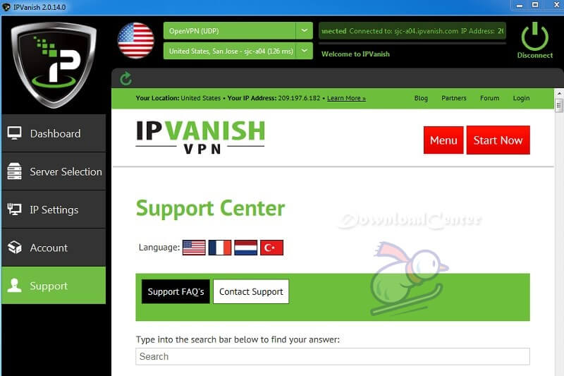 Télécharger IPVanish 2024 Cacher Identité et Débloquer Web