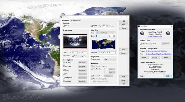 EarthView Free Download 2023 Desktop Background, Screensaver 