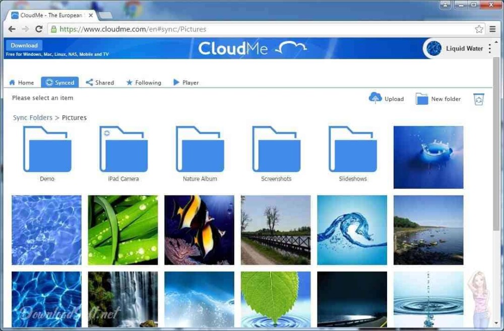 CloudMe Desktop Sync Software تحميل لنظام ويندوز، ماك ولينكس