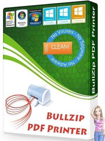BullZip PDF Printer Free Write PDF Documents 2024 for PC