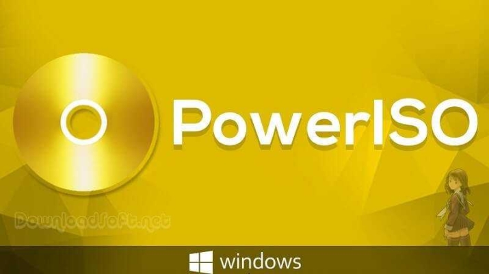 PowerISO Free Download 2023 to Burn all Types of CD/DVD