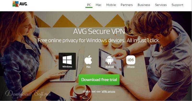 AVG Secure VPN برنامج تغيير IP وفتح المواقع المحجوبة مجانا
