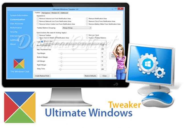 Ultimate Windows Tweaker 2023 to Improve and Speed ​​Up Free