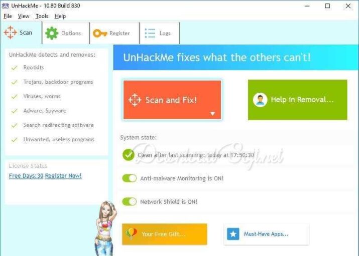 UnHackMe Free Download 2024 Protect Your PC from Malware
