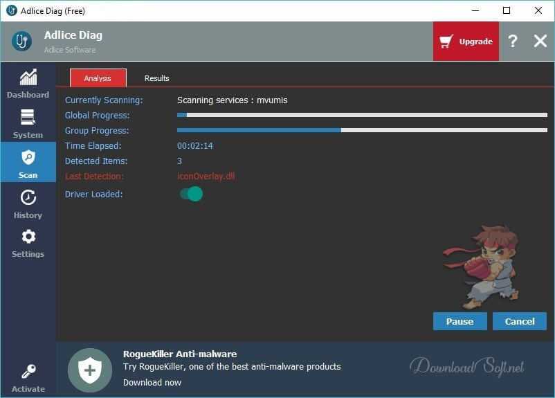 Adlice Diag Descargar Gratis 2024 Anti-Malware para PC