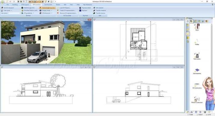 3D CAD Architecture 7 تحميل برنامج الرسم الهندسي مجانا