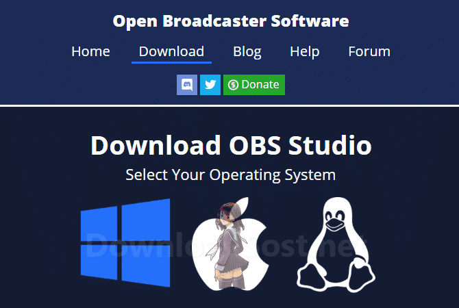 OBS-Studio Software Live Streaming Recorders Video Free 2023