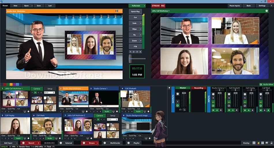 vMix Live Video Streaming 2024 Download for Windows and Mac
