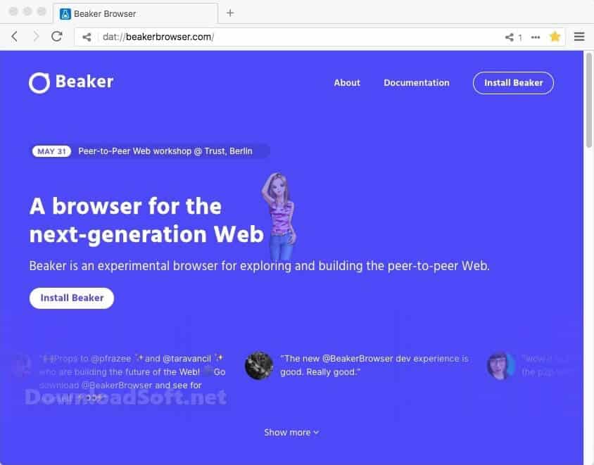 Télécharger Beaker Browser 2024 pour Windows / Mac / Linux