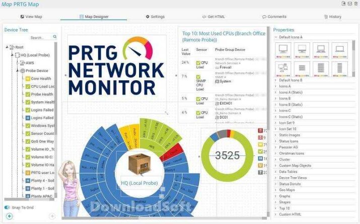 PRTG Network Monitor Télécharger pour Windows 32/64 bit