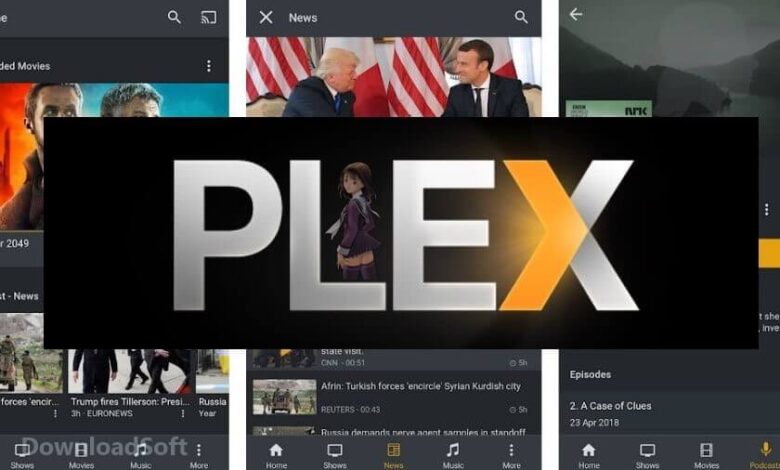 Plex Media Player مشغل الوسائط المتعددة آخر إصدار مجانا