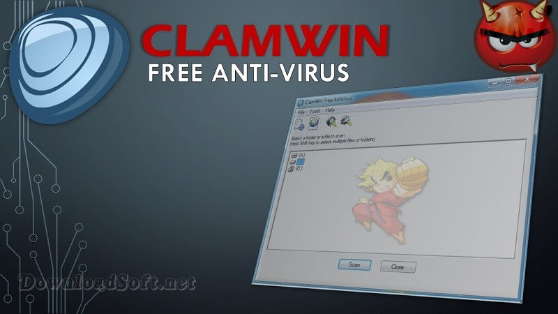 تحميل ClamWin Antivirus مكافح فيروسات للكمبيوتر 2024 مجانا