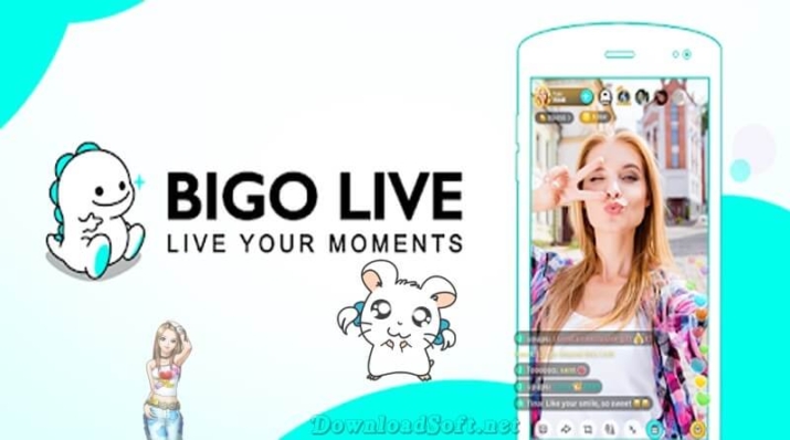 تحميل BIGO LIVE تطبيق البث المباشر والشبكات الاجتماعية مجانا