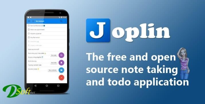تحميل Joplin برنامج مفتوح المصدر لويندوز وماك مجانا