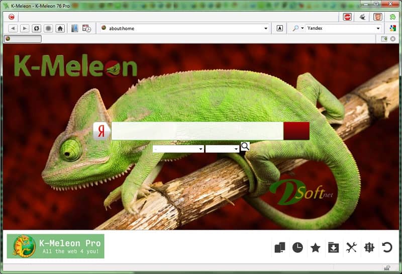 K-Meleon Browser 2024 Fuente Abierta Descargar para Windows