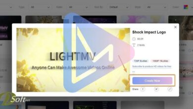 LightMV تطبيق متميز لصناعة الفيديو للكمبيوتر والموبايل مجانا