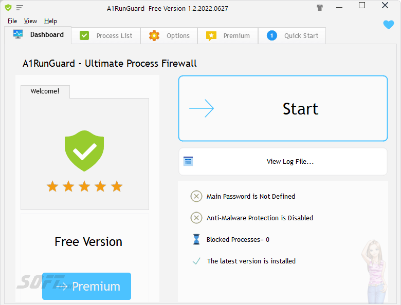 تحميل a1runguard Premium أفضل برنامج حماية للكمبيوتر مجانا