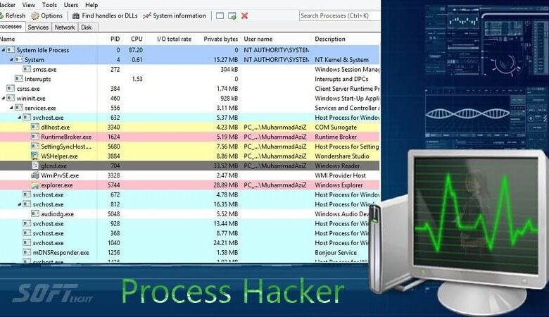 Process Hacker Descargar Gratis 2023 para Windows 32, 64-bit