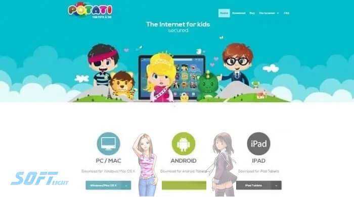 احمي أطفالك من مخاطر الإنترنت مع المتصفح Potati