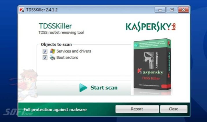 Kaspersky TDSSKiller Free Download 2023 for Windows 10/11
