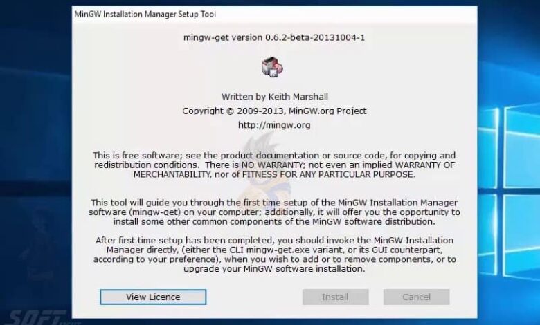 Descargar MinGW Gratis 2023 Minimalist GNU para Windows