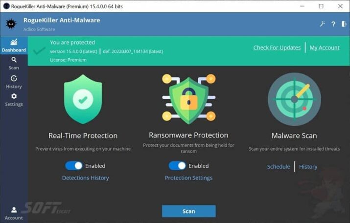 تحميل RogueKiller AntiMalware مكافح الفيروسات 2024 مجانا