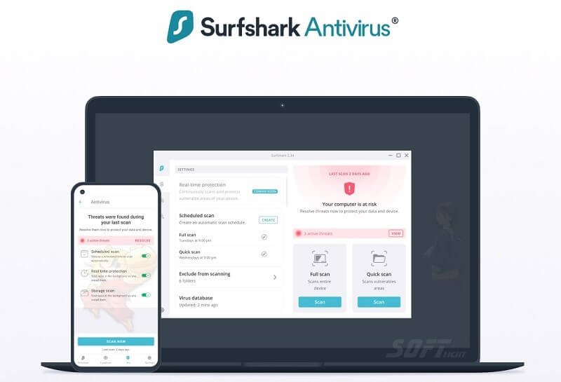 Surfshark Antivirus Free Download 2024 for Windows and Mac