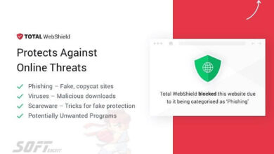 تحميل Total WebShield تطبيق الحماية لمتصفحات الويب مجانا