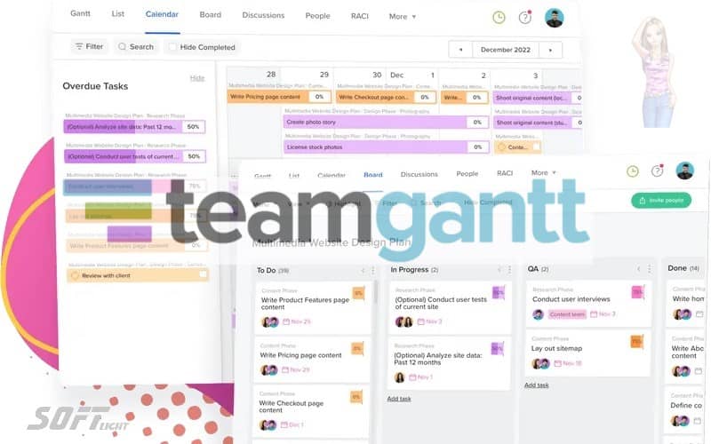TeamGantt Free Professional Project Management Software 2023